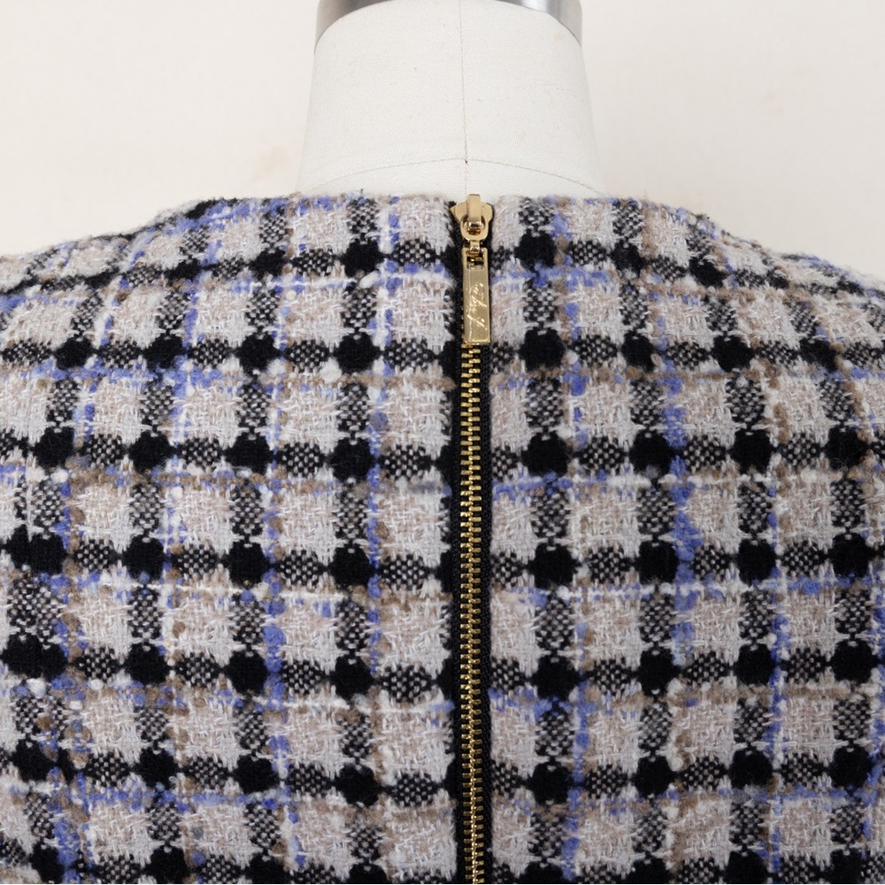 Eliza J Plaid Tweed Dress - Picture 5 of 6